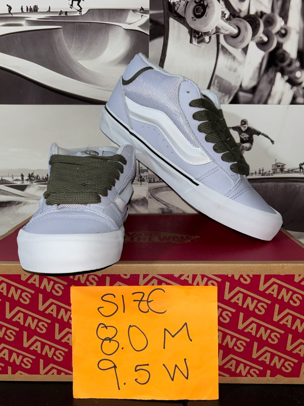 Vans Knu Mid sz 8.0 Men’s 9.5 Woman
